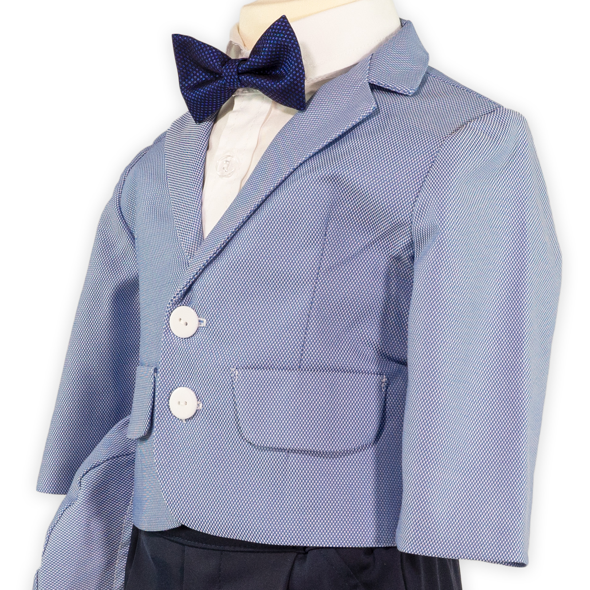 Costum Botez Baby Blue - imagine 3