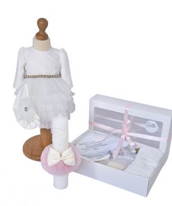 Trusou Botez complet cu rochita si lumanare