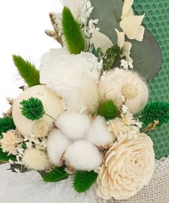 lumanare botez fagure verde