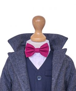 costum botez lana si bumbac 6 piese toamna iarna