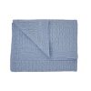 Paturica tricotata bleu, 90*90 cm