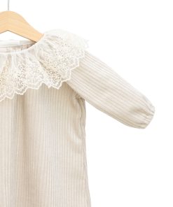 Rochita Zoe din raiat beige-1