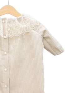 Rochita Zoe din raiat beige-1