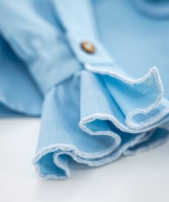 Camasa bebe bleu cu volanase-4-1