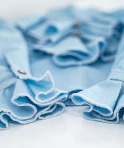 Camasa bebe bleu cu volanase-4-1