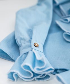 Camasa bebe bleu cu volanase-4-1