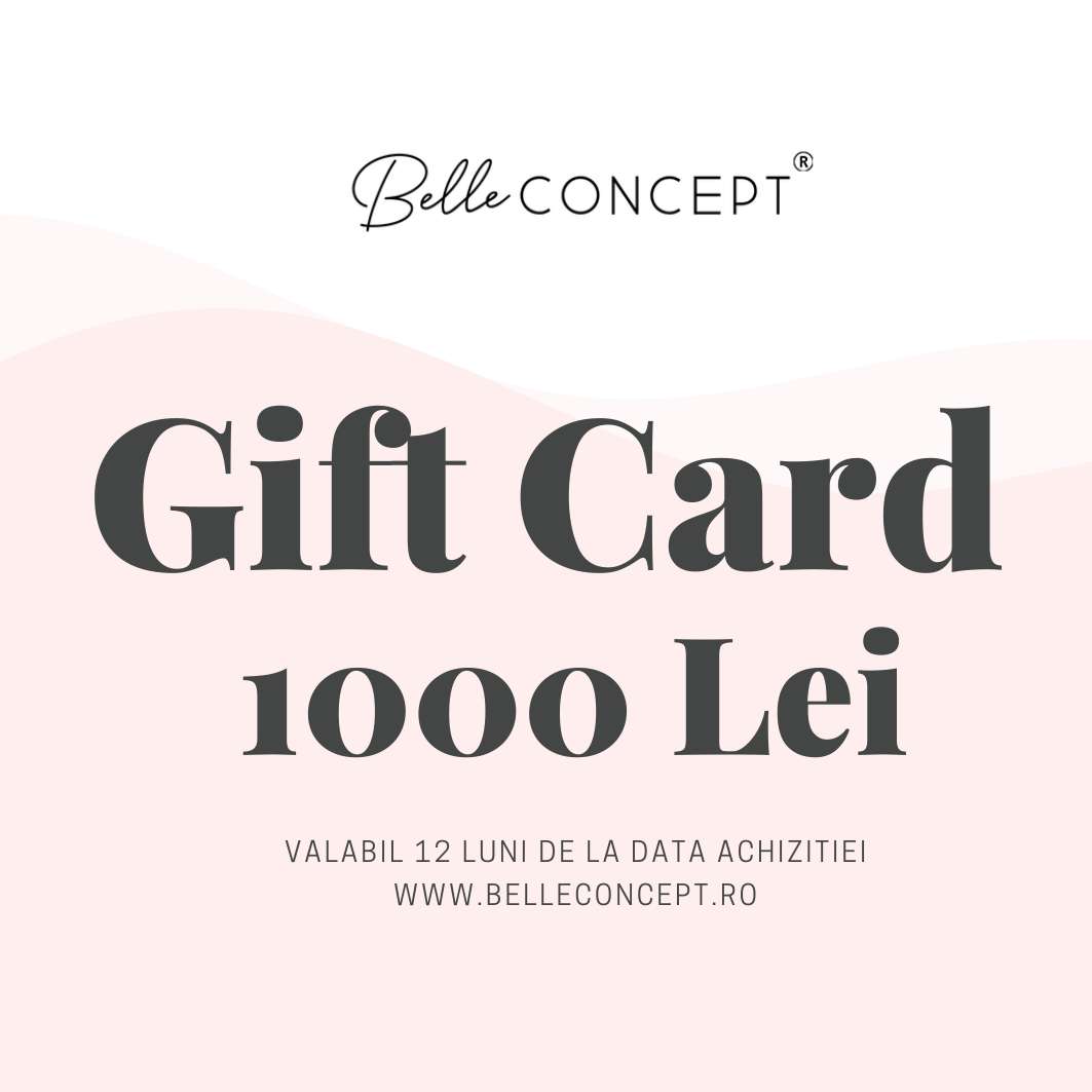 Card cadou BelleConcept 1000 Lei